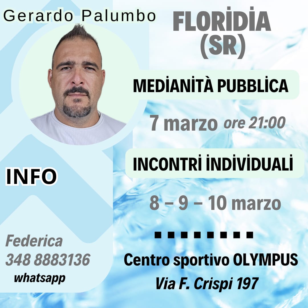 Gerardo Palumbo a Floridia